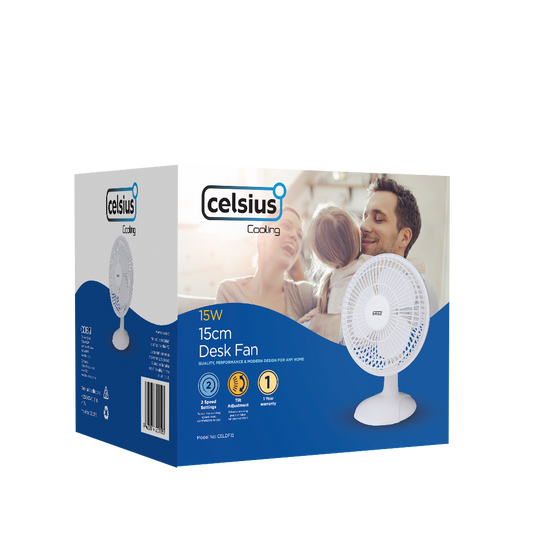 15cm Desk Fan- CELDF15