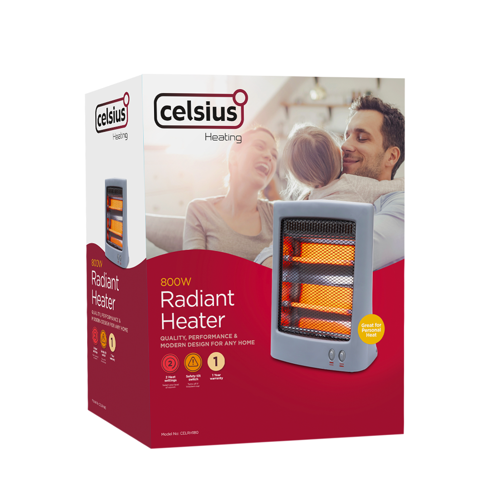 800W Radiant Heater- CELRH180